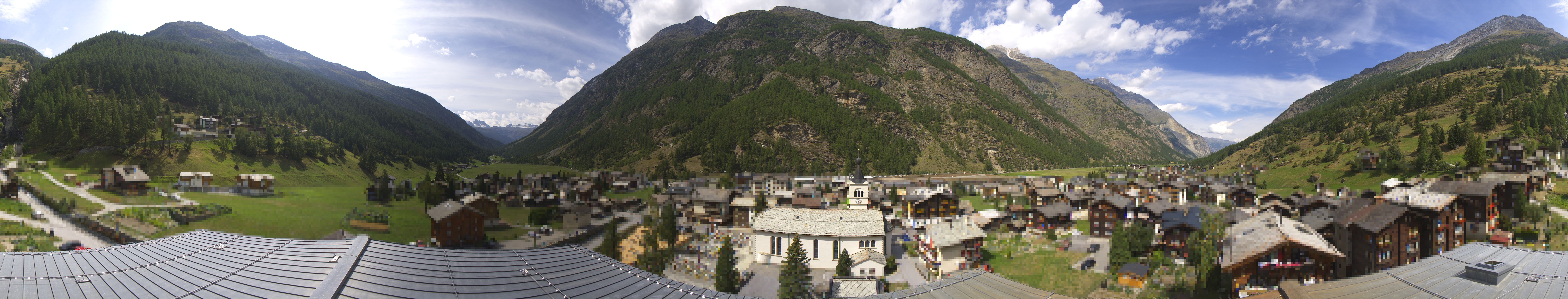 Archiv Foto Webcam Täsch im Mattertal