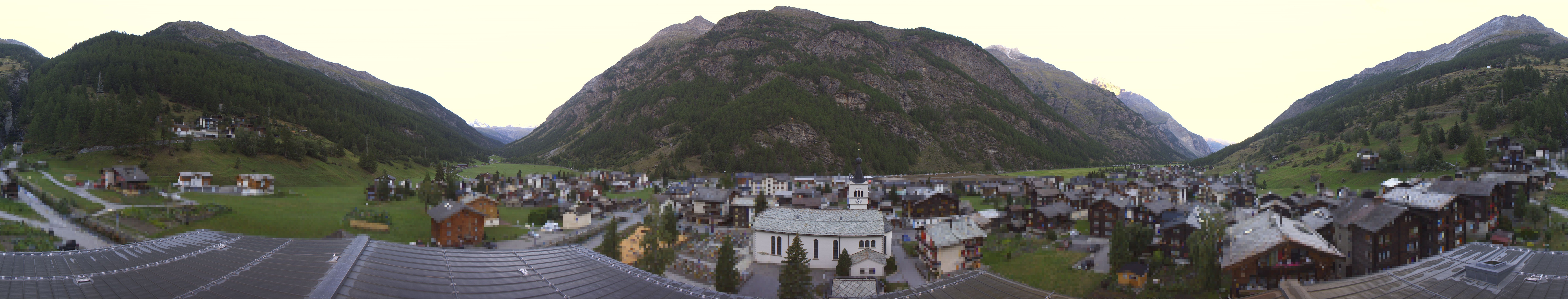 Archiv Foto Webcam Täsch im Mattertal