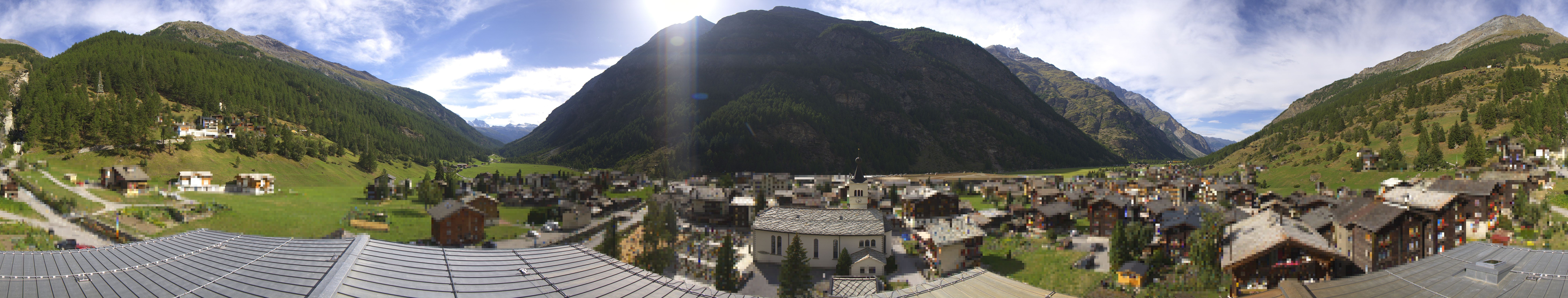 Archiv Foto Webcam Täsch im Mattertal