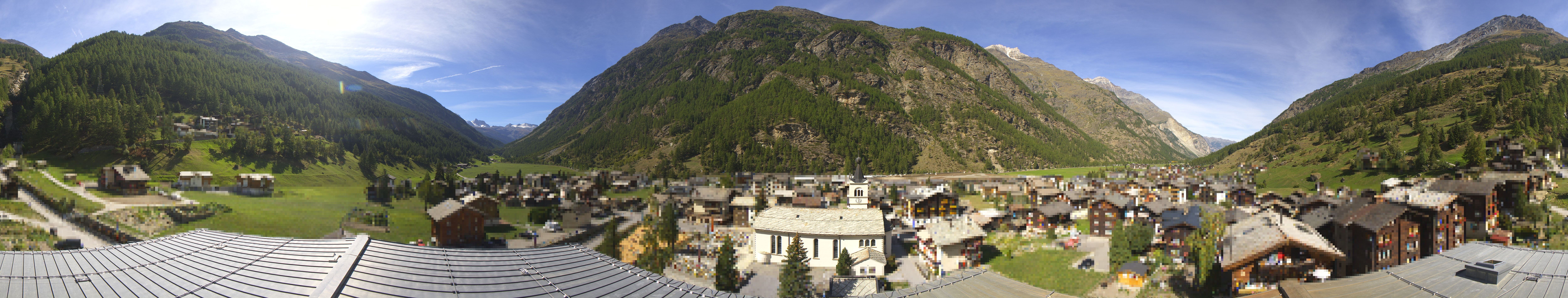 Archiv Foto Webcam Täsch im Mattertal
