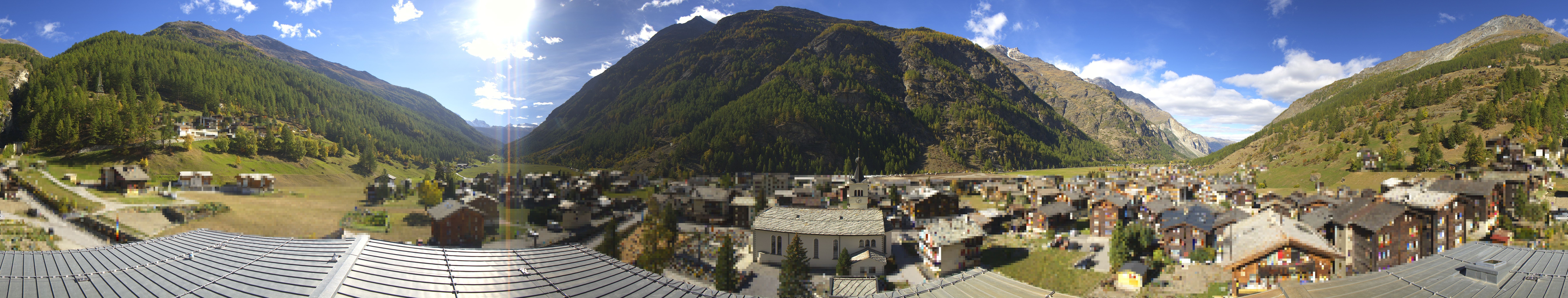 Archiv Foto Webcam Täsch im Mattertal