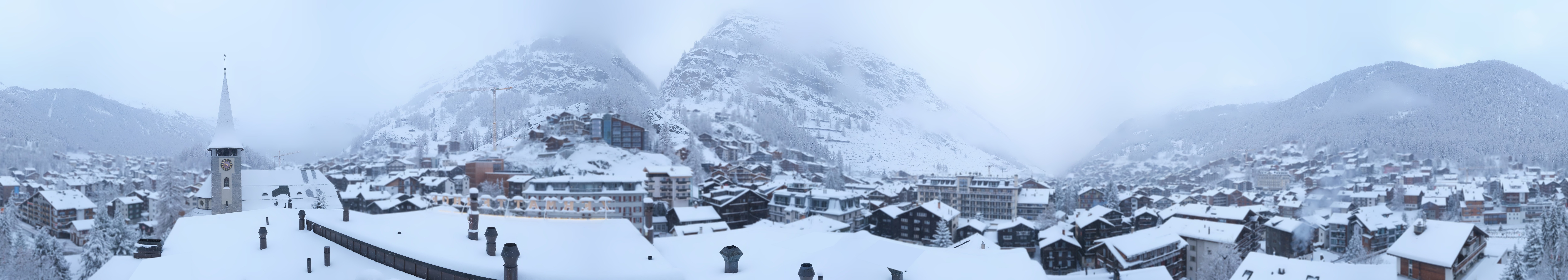 Archiv Foto Webcam Panorama Zermatterhof