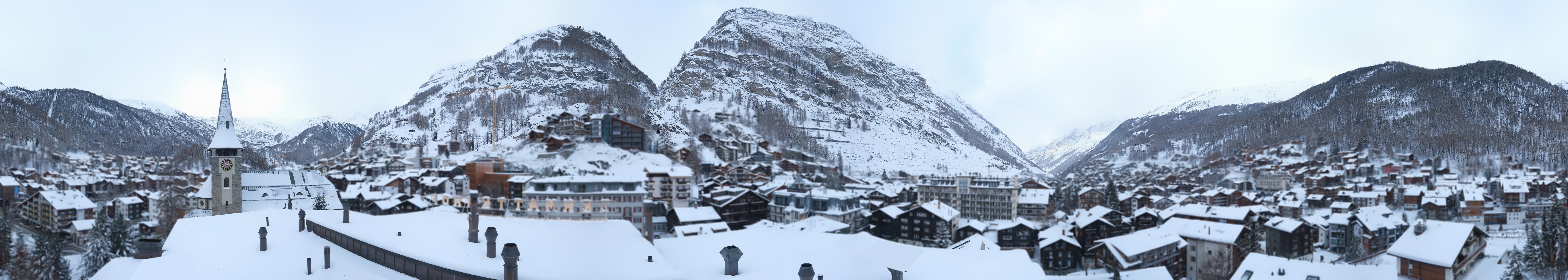 Archiv Foto Webcam Panorama Zermatterhof