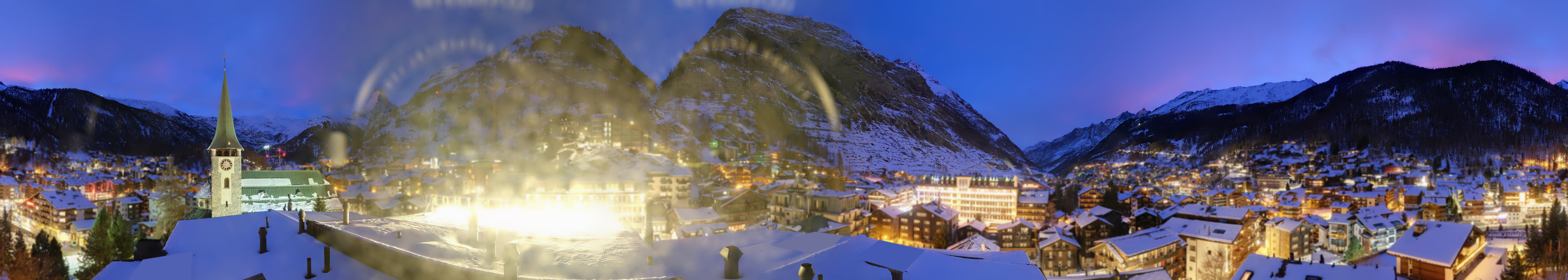 Archiv Foto Webcam Panorama Zermatterhof