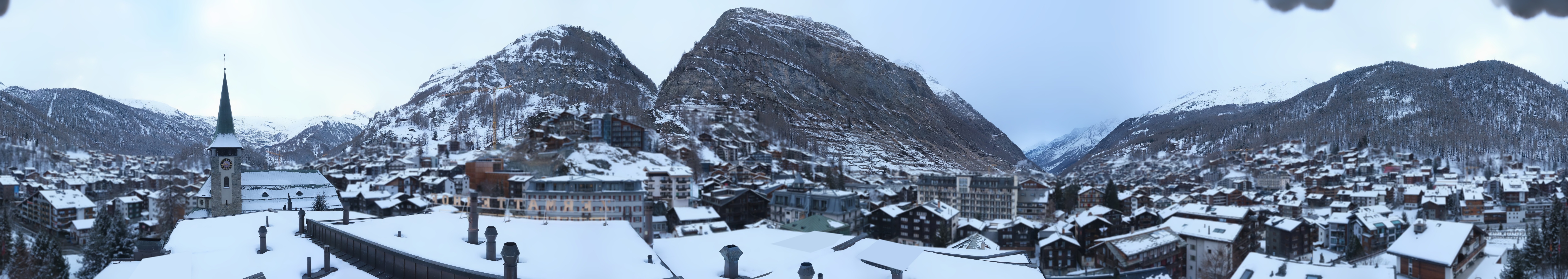 Archiv Foto Webcam Panorama Zermatterhof
