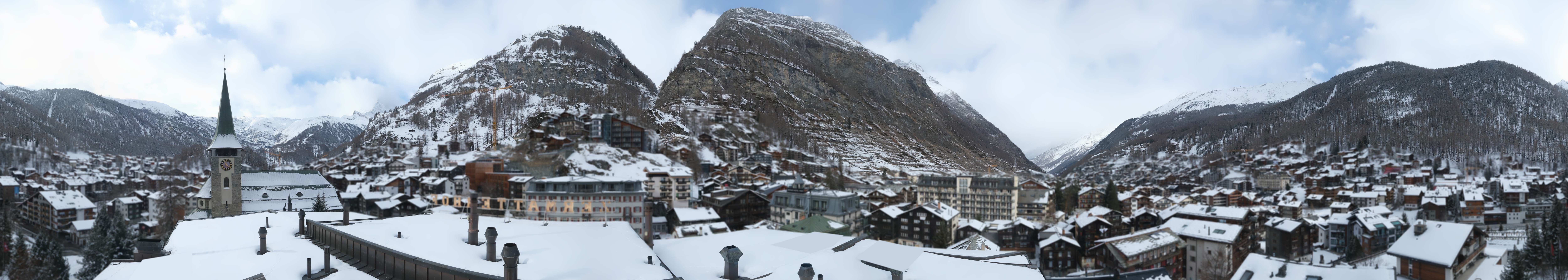 Archiv Foto Webcam Panorama Zermatterhof