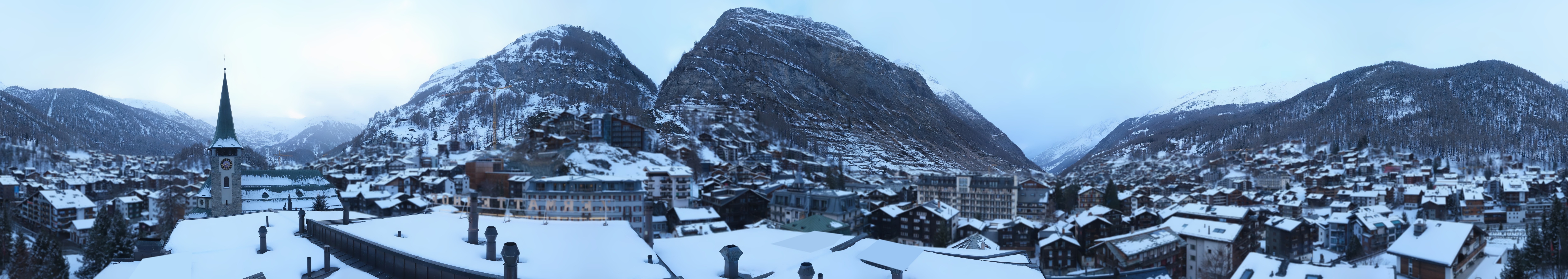 Archiv Foto Webcam Panorama Zermatterhof