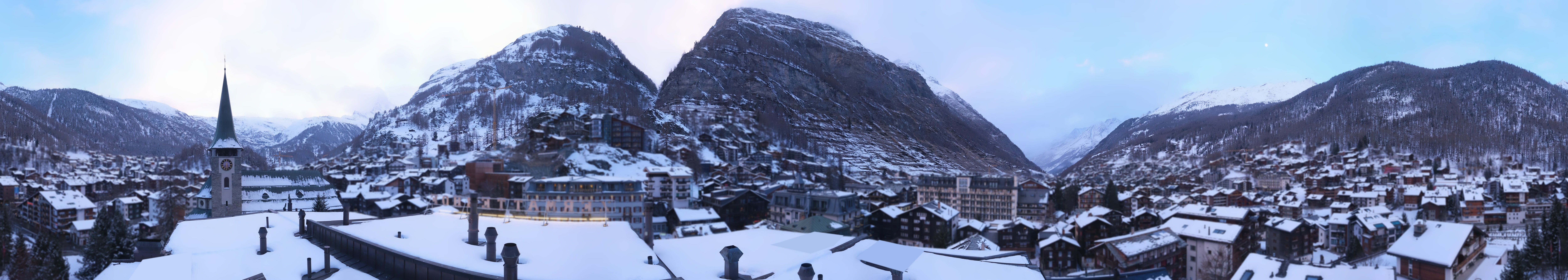 Archiv Foto Webcam Panorama Zermatterhof