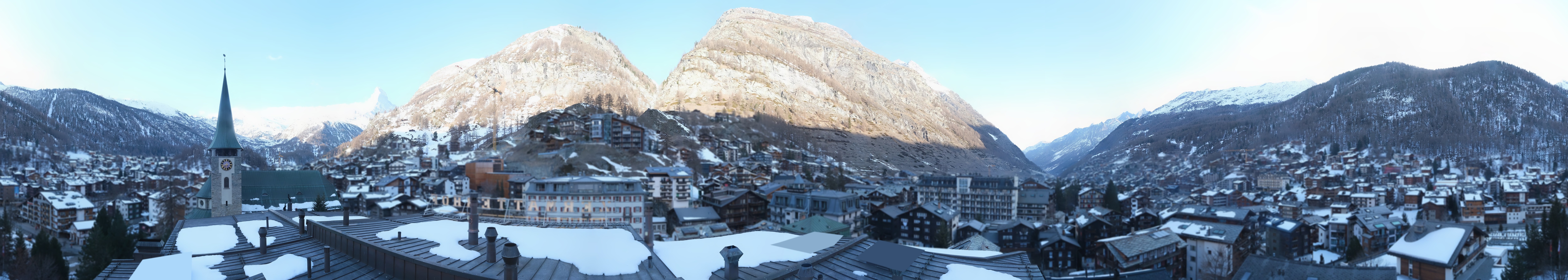 Archiv Foto Webcam Panorama Zermatterhof
