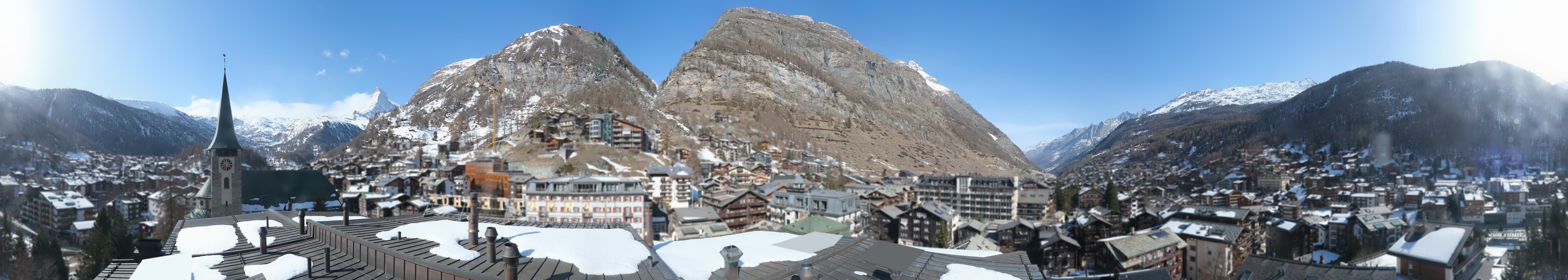 Archiv Foto Webcam Panorama Zermatterhof