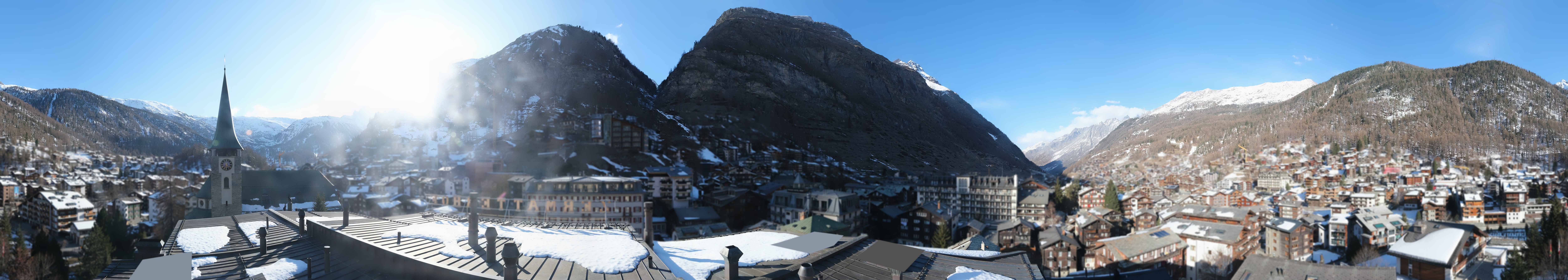 Archiv Foto Webcam Panorama Zermatterhof