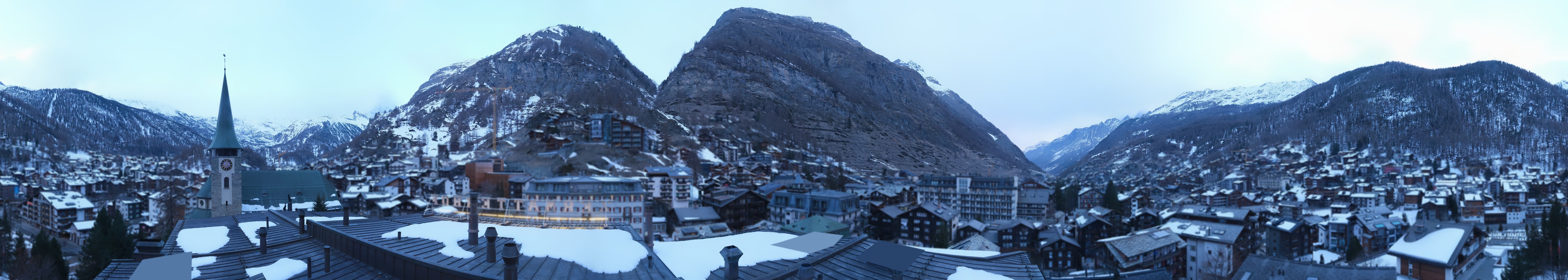 Archiv Foto Webcam Panorama Zermatterhof