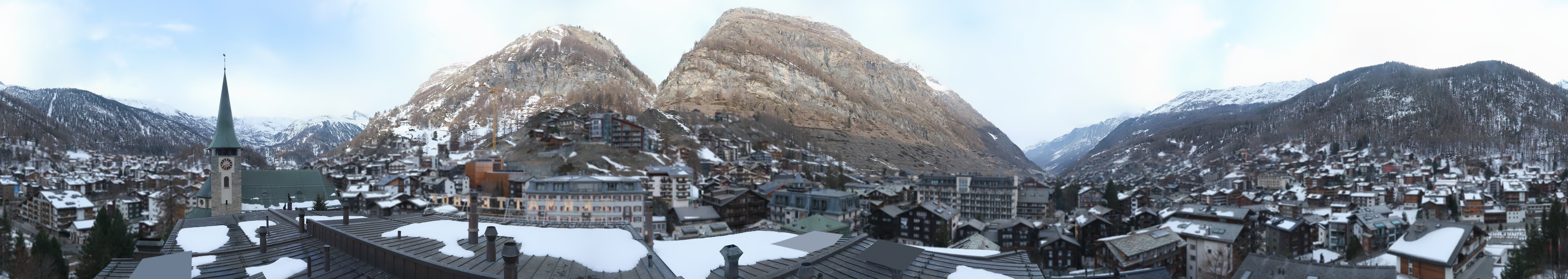 Archiv Foto Webcam Panorama Zermatterhof