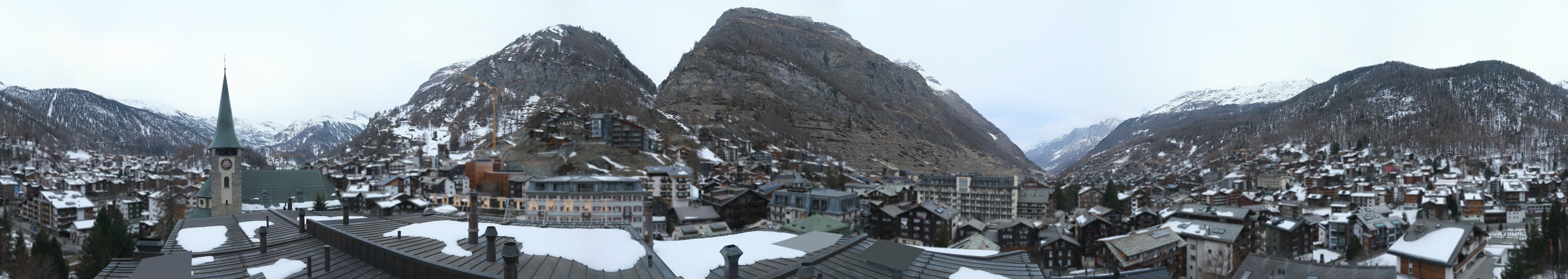 Archiv Foto Webcam Panorama Zermatterhof