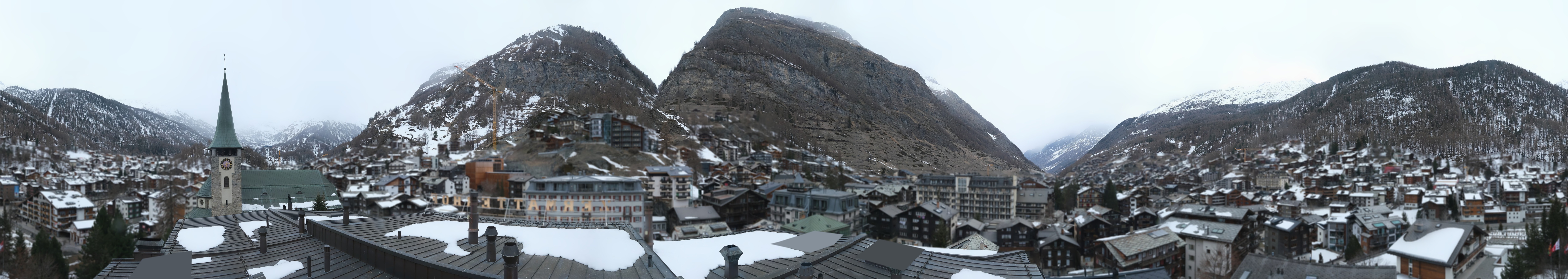Archiv Foto Webcam Panorama Zermatterhof