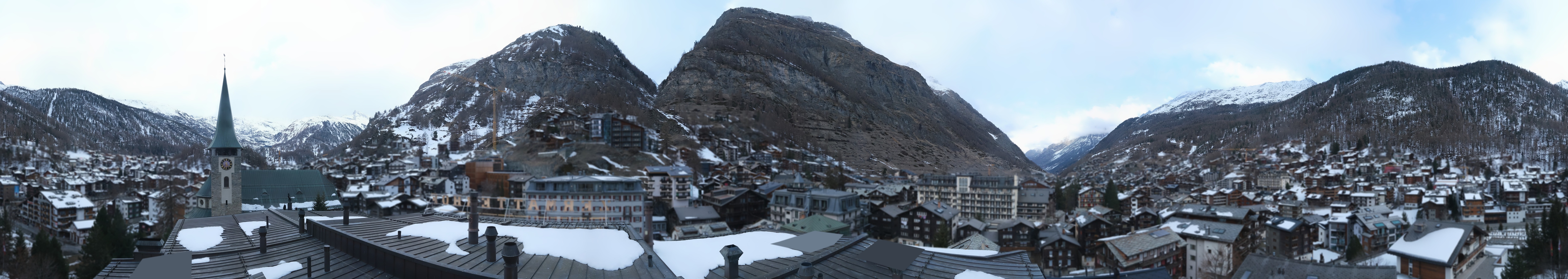 Archiv Foto Webcam Panorama Zermatterhof