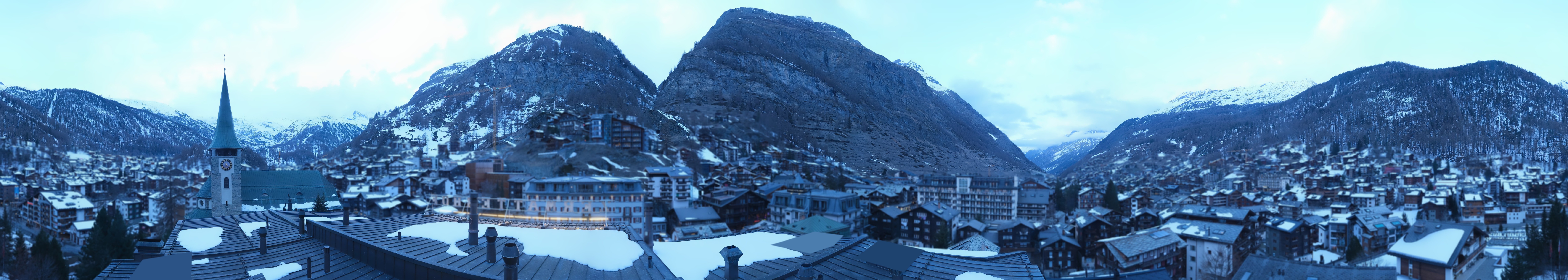 Archiv Foto Webcam Panorama Zermatterhof