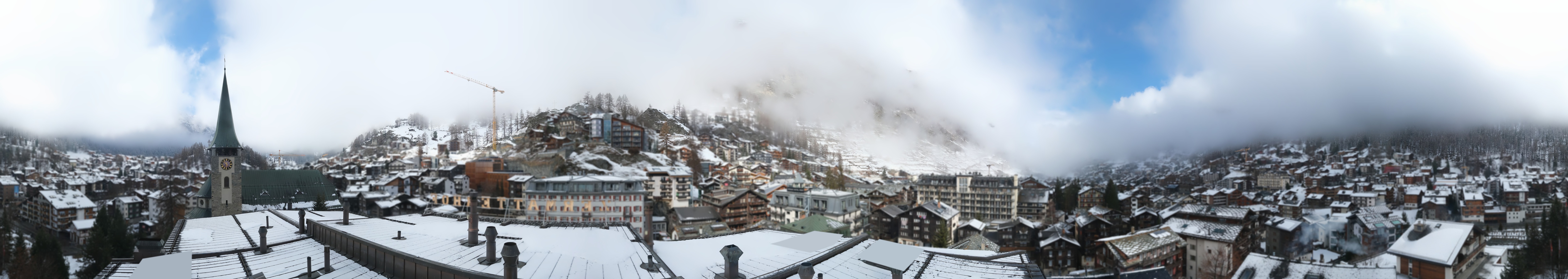 Archiv Foto Webcam Panorama Zermatterhof