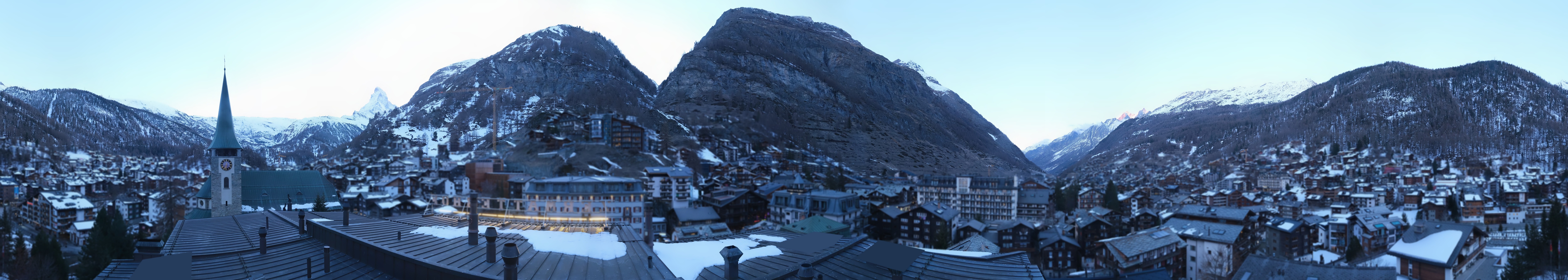 Archiv Foto Webcam Panorama Zermatterhof