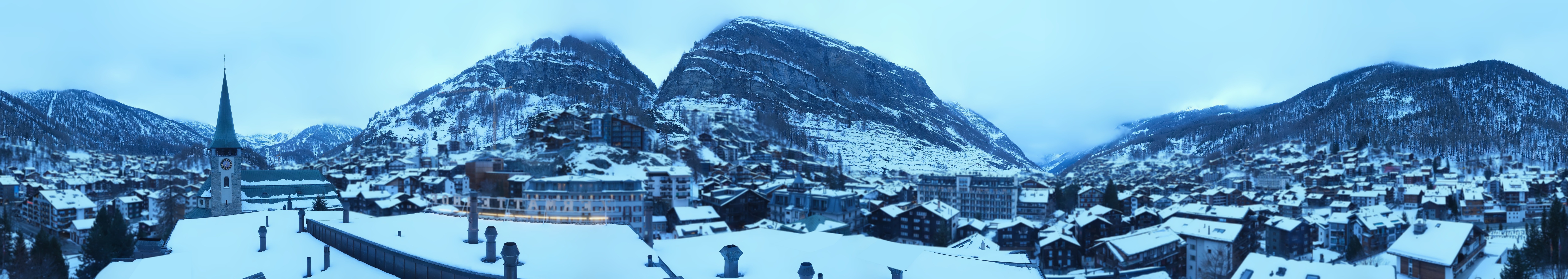 Archiv Foto Webcam Panorama Zermatterhof