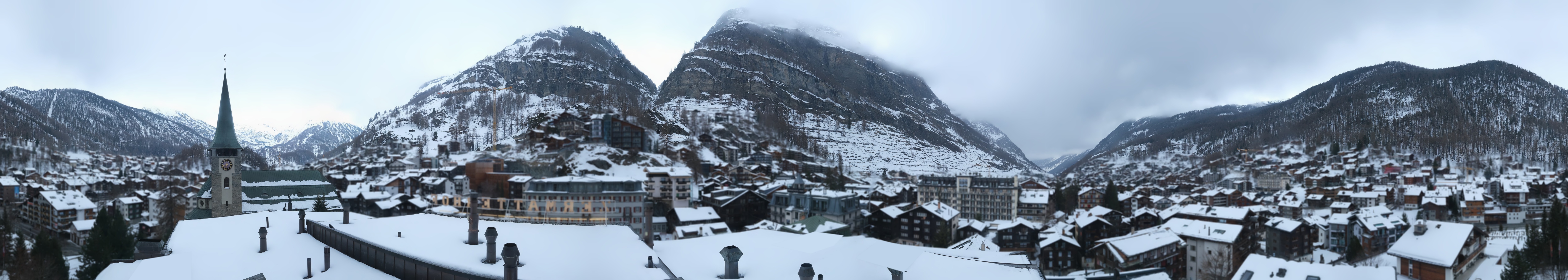 Archiv Foto Webcam Panorama Zermatterhof