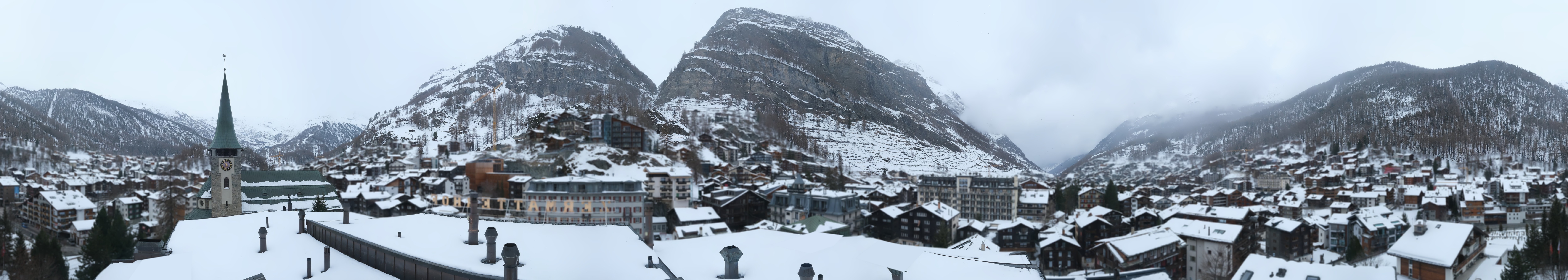 Archiv Foto Webcam Panorama Zermatterhof
