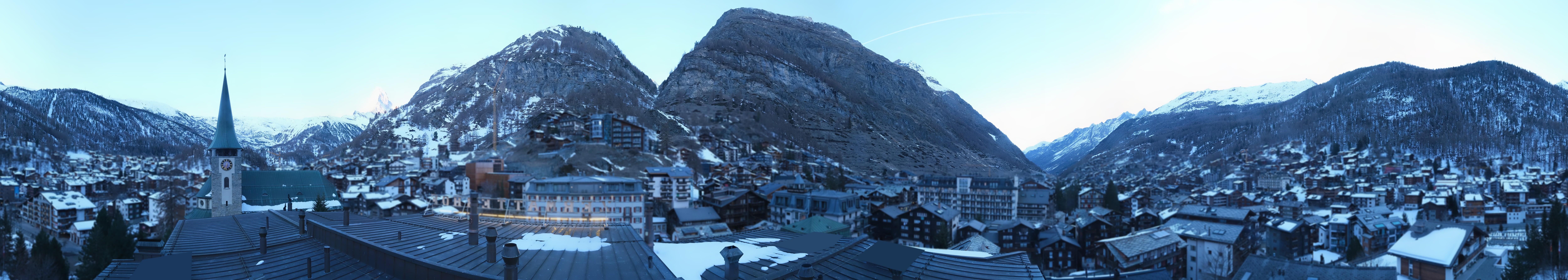 Archiv Foto Webcam Panorama Zermatterhof