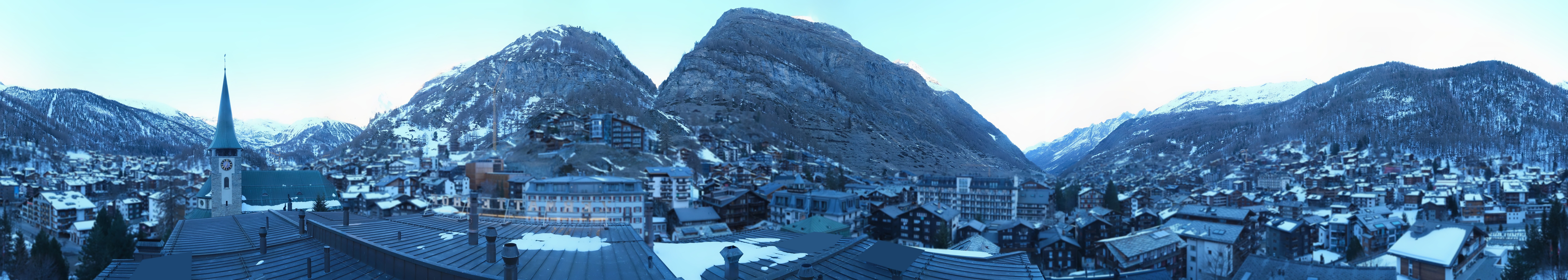 Archiv Foto Webcam Panorama Zermatterhof