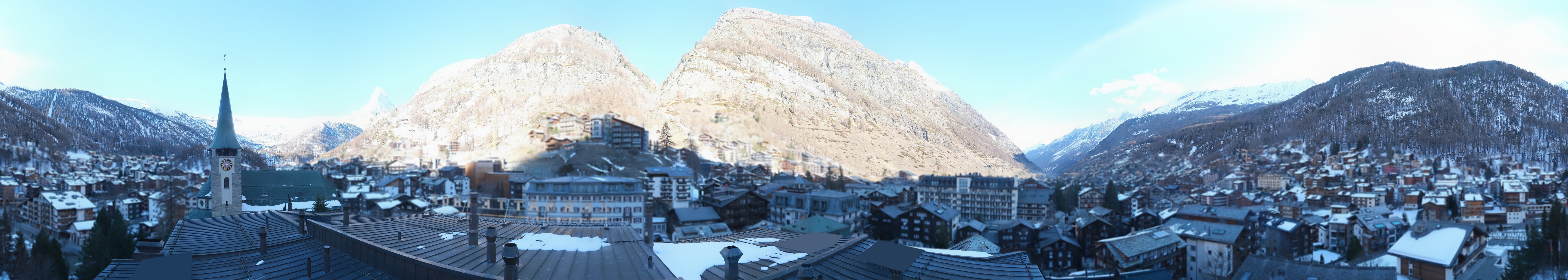 Archiv Foto Webcam Panorama Zermatterhof