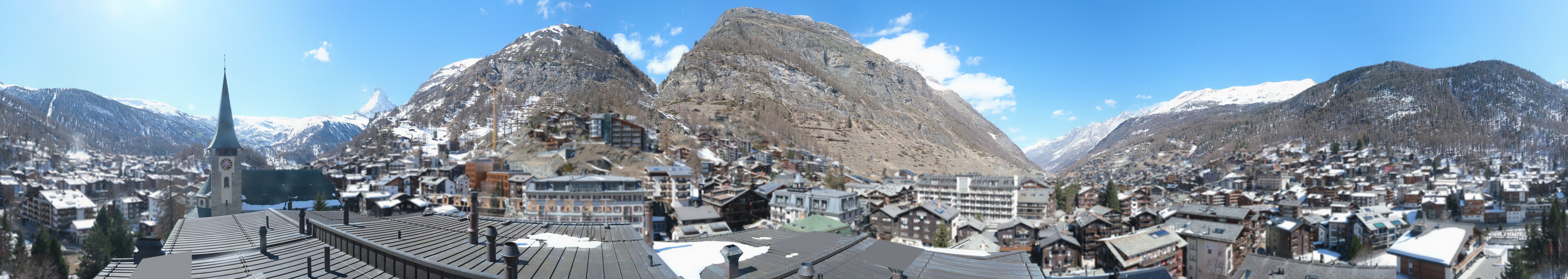 Archiv Foto Webcam Panorama Zermatterhof