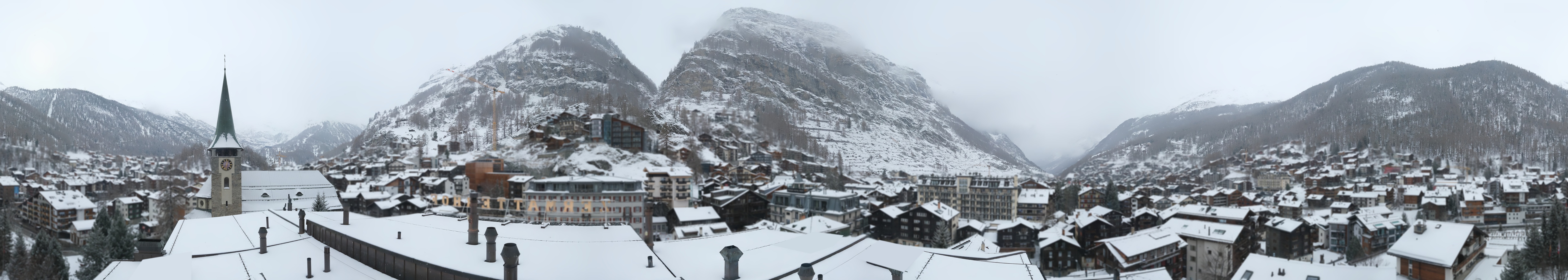 Archiv Foto Webcam Panorama Zermatterhof