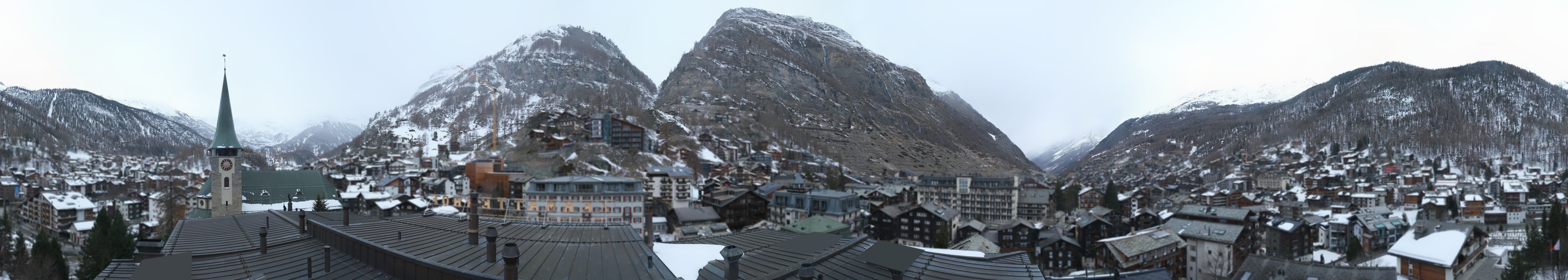 Archiv Foto Webcam Panorama Zermatterhof