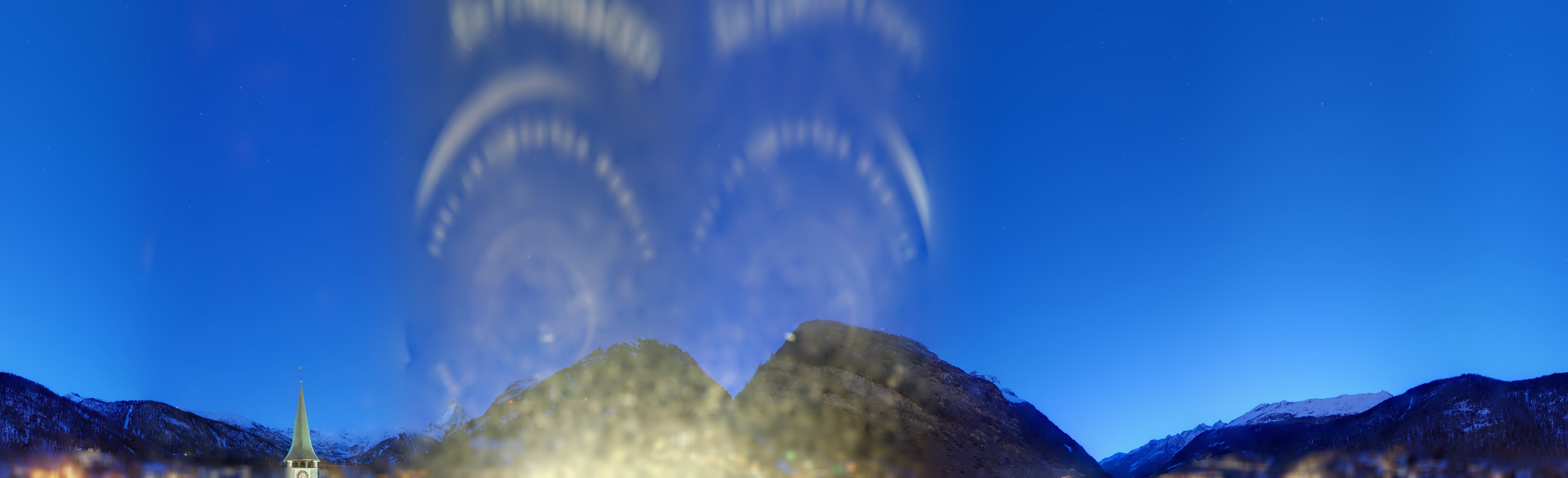 Archiv Foto Webcam Panorama Zermatterhof