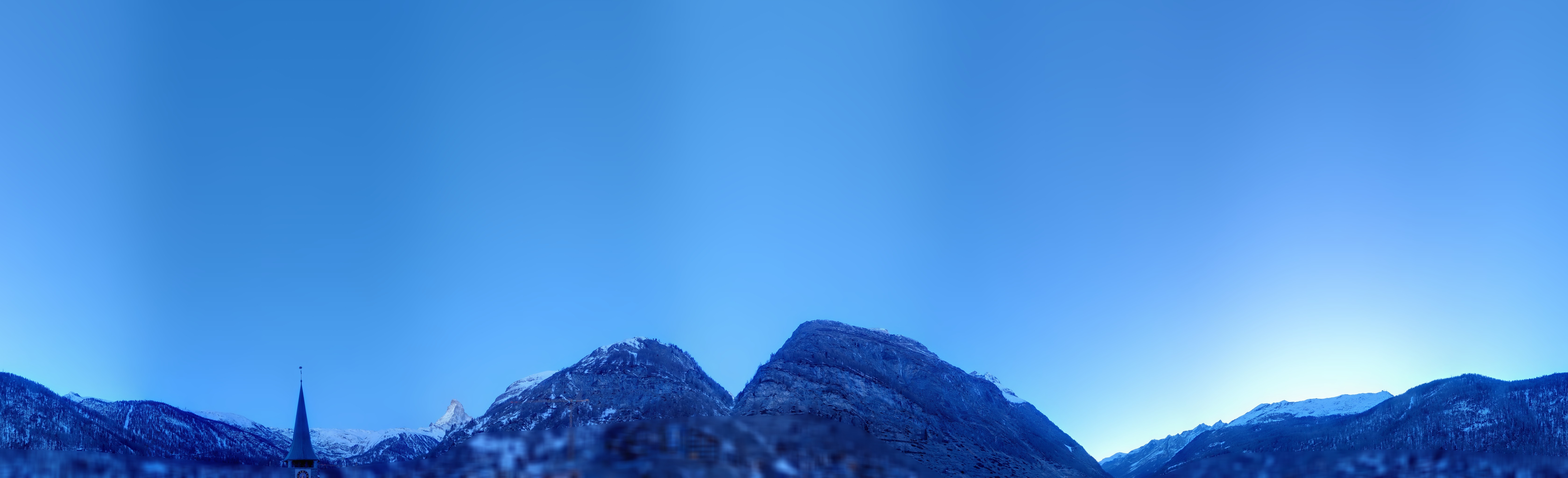 Archiv Foto Webcam Panorama Zermatterhof