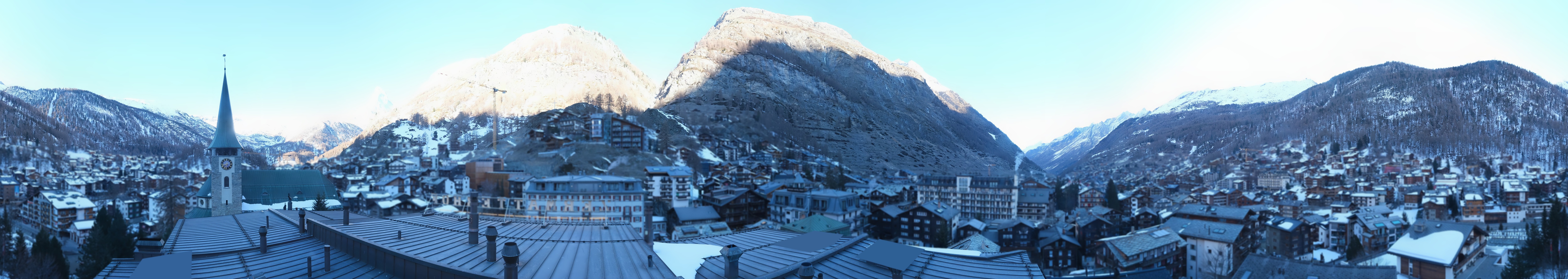 Archiv Foto Webcam Panorama Zermatterhof