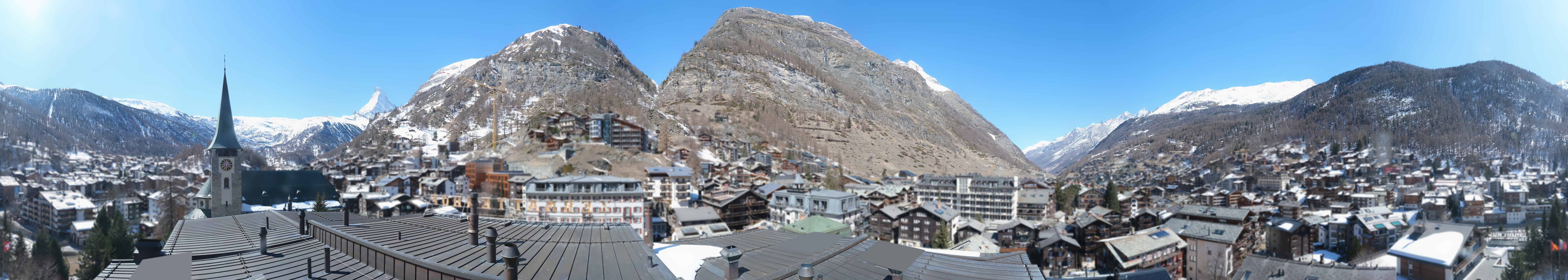 Archiv Foto Webcam Panorama Zermatterhof