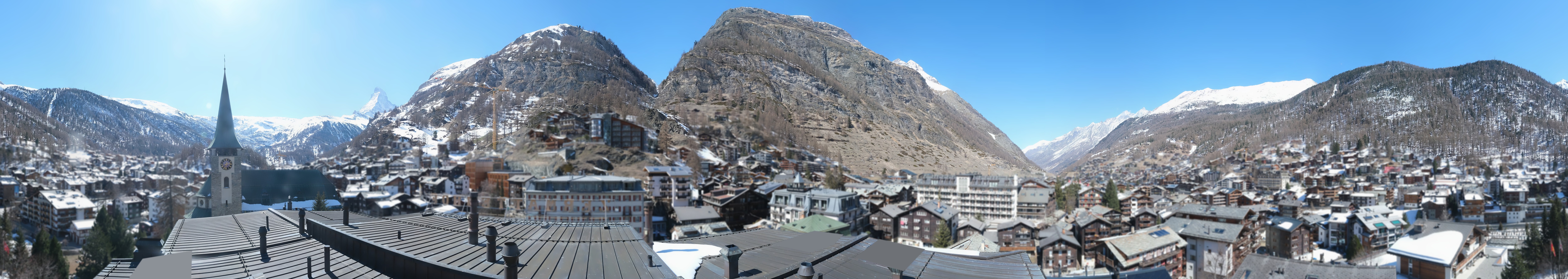 Archiv Foto Webcam Panorama Zermatterhof