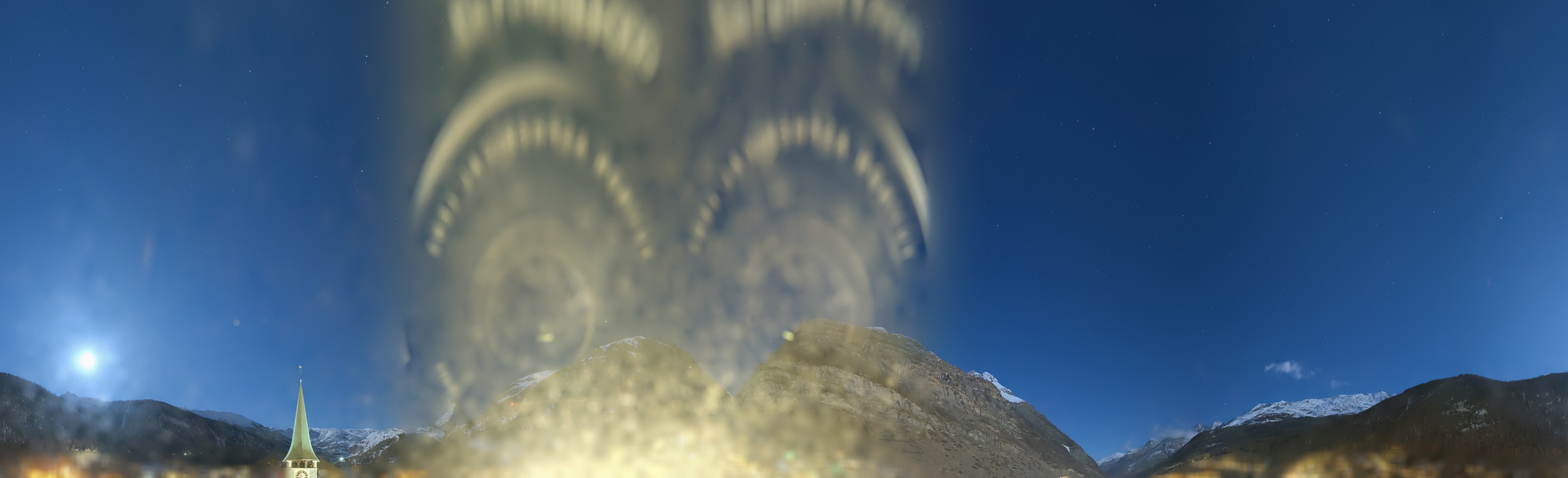 Archived image Webcam Panorama Hotel Zermatterhof