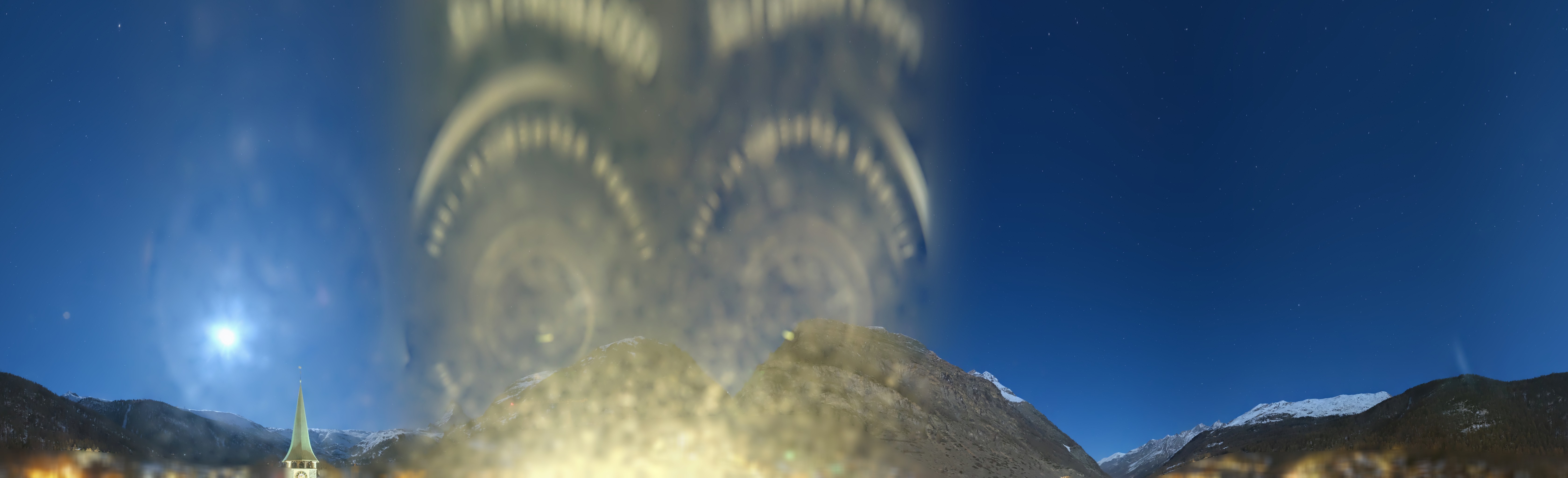 Archived image Webcam Panorama Hotel Zermatterhof