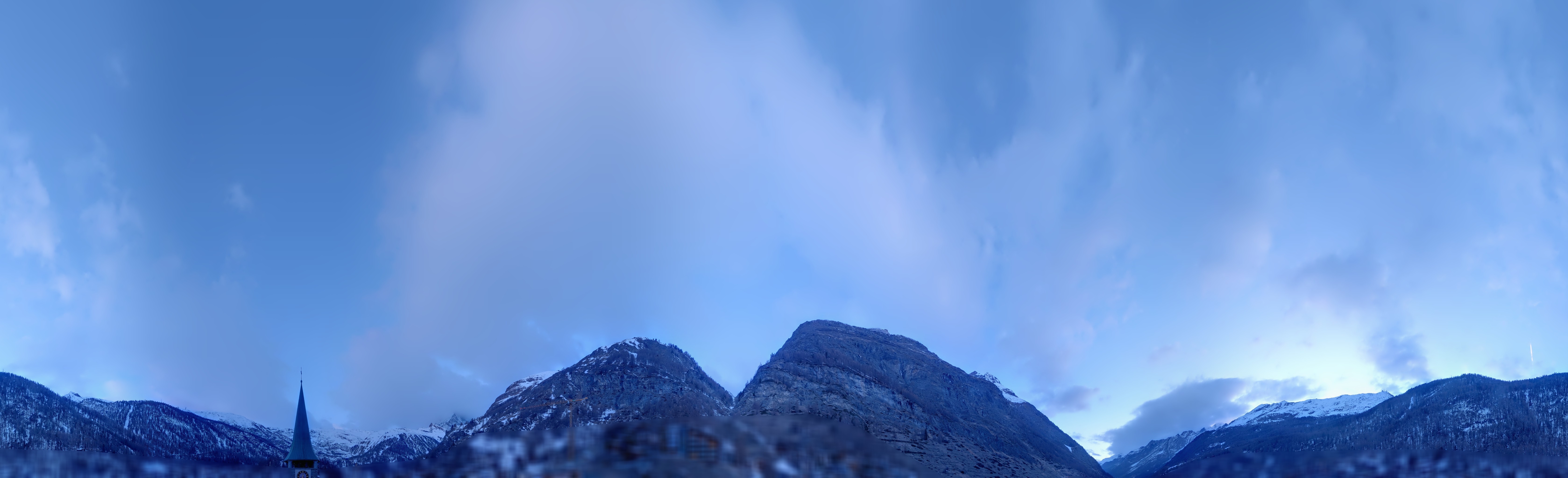 Archiv Foto Webcam Panorama Zermatterhof