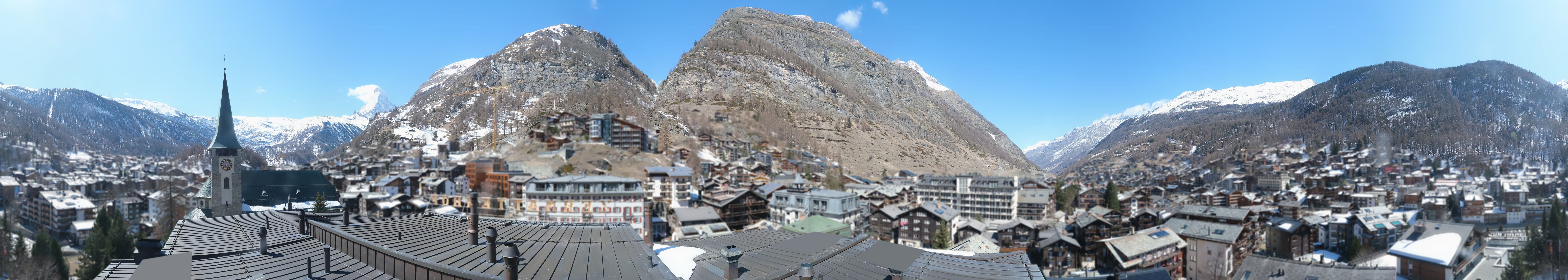 Archiv Foto Webcam Panorama Zermatterhof