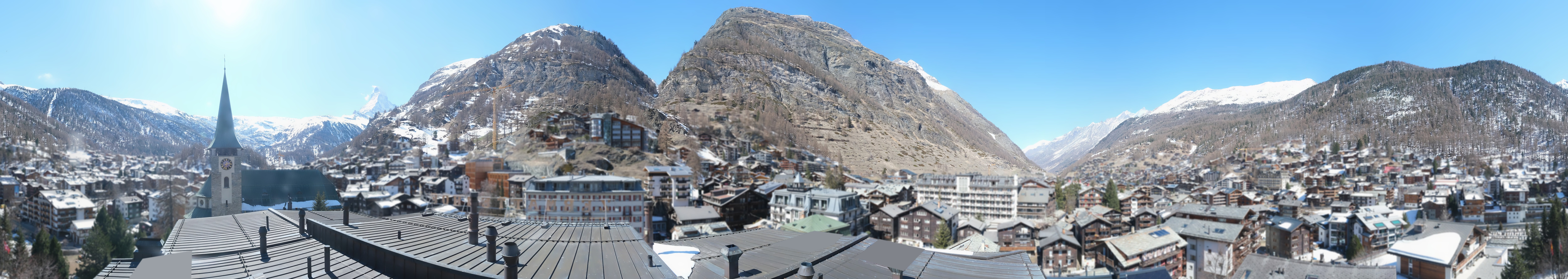 Archiv Foto Webcam Panorama Zermatterhof