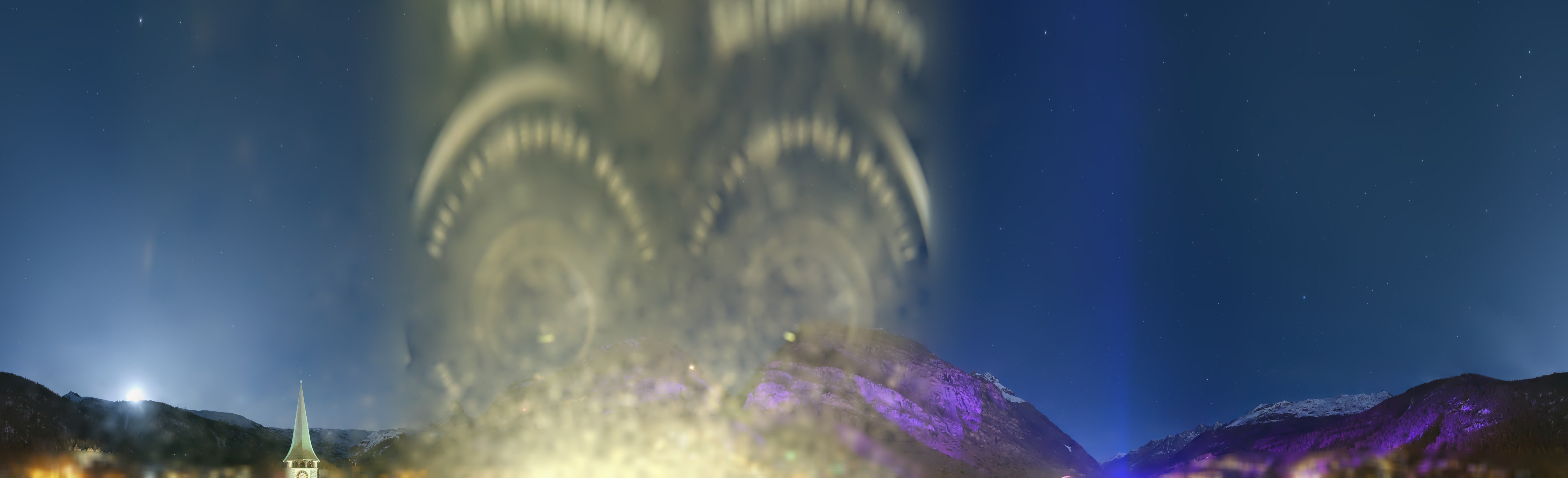 Archived image Webcam Panorama Hotel Zermatterhof