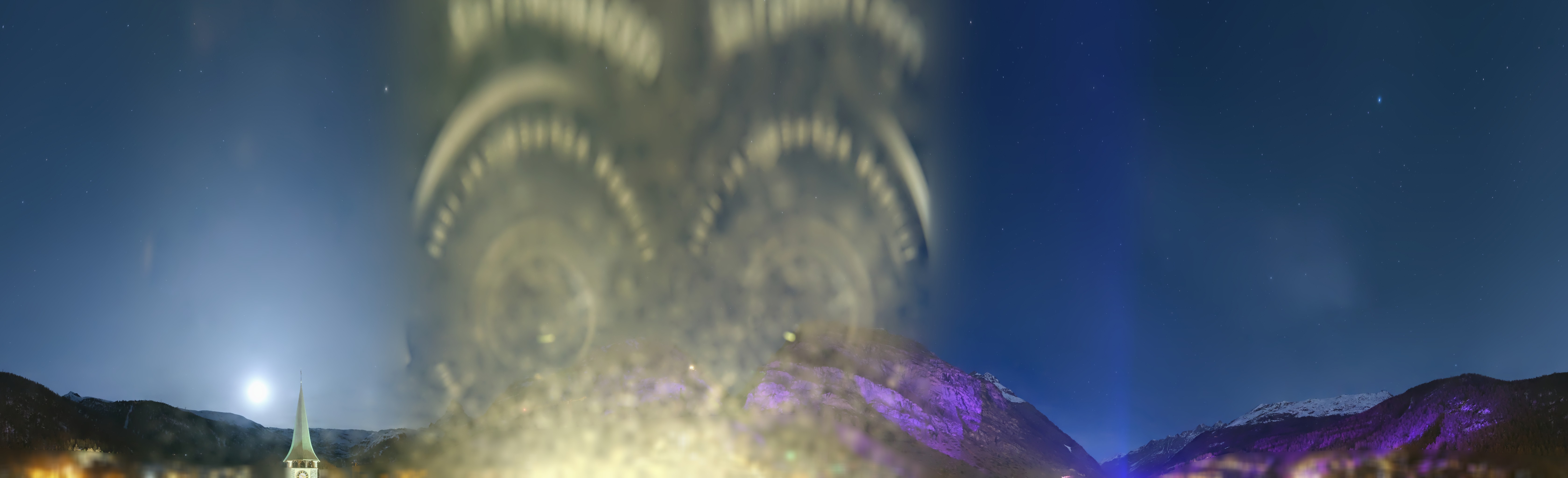 Archived image Webcam Panorama Hotel Zermatterhof