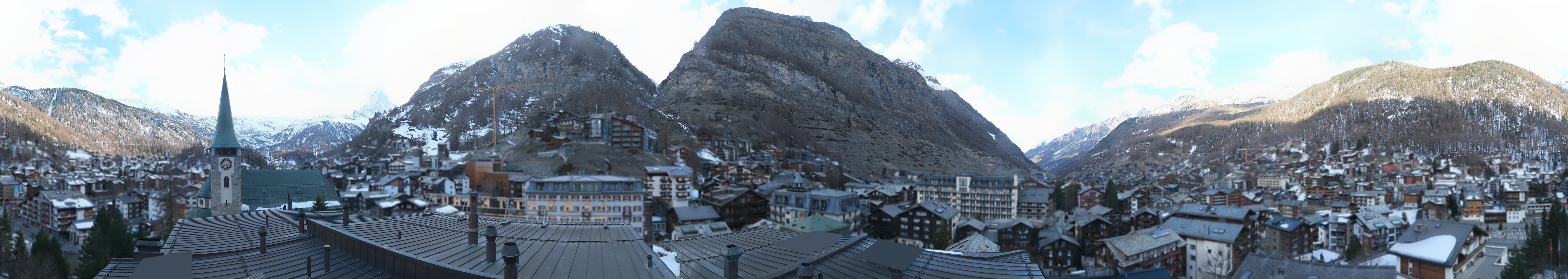 Archiv Foto Webcam Panorama Zermatterhof