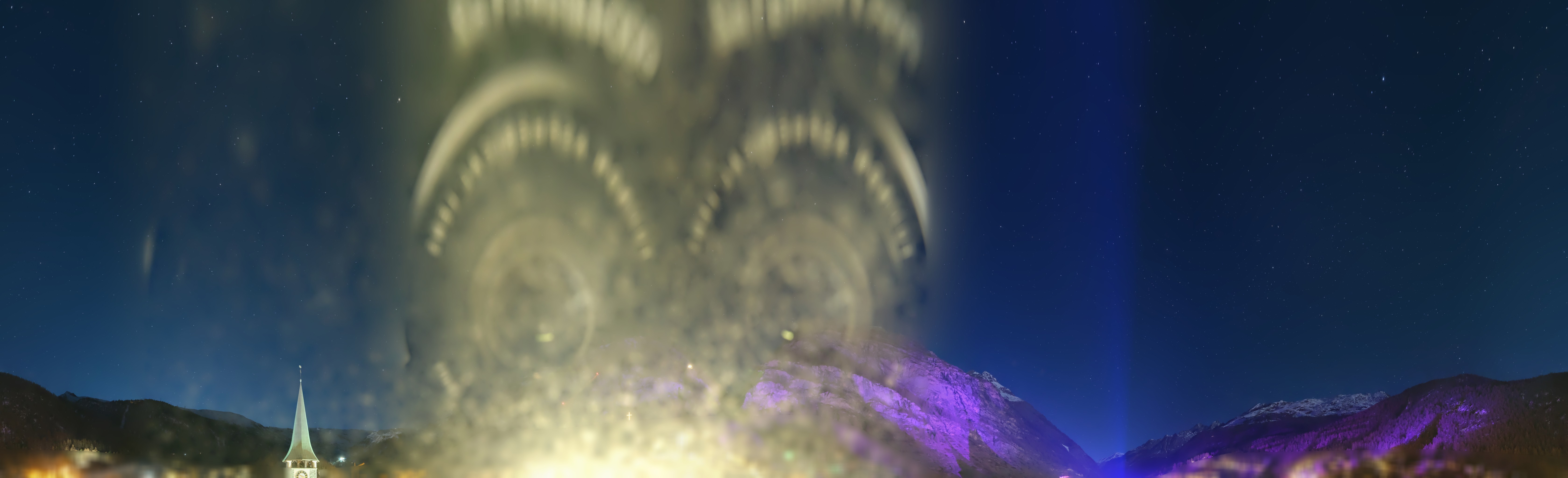 Archived image Webcam Panorama Hotel Zermatterhof