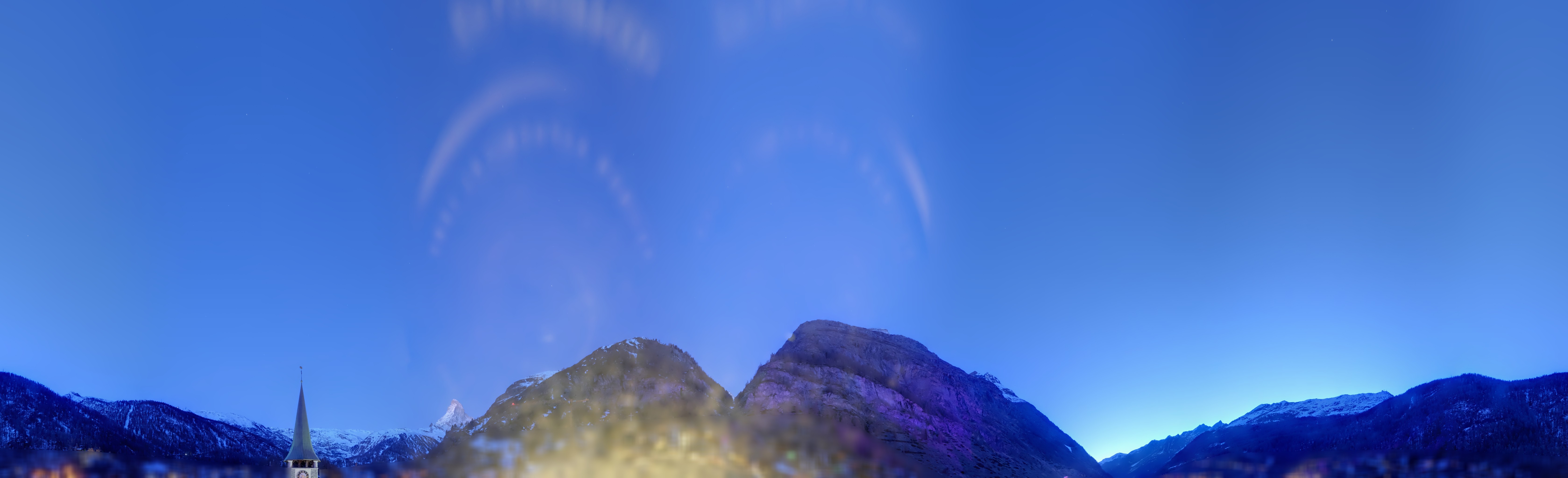 Archiv Foto Webcam Panorama Zermatterhof