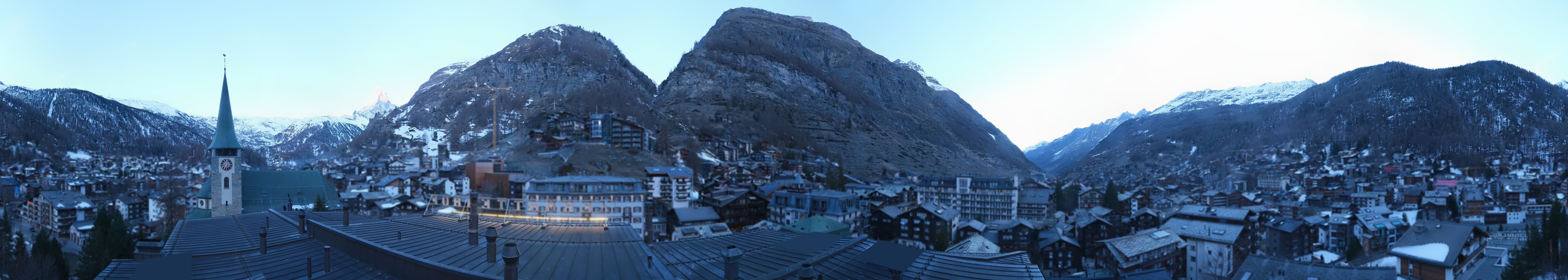 Archiv Foto Webcam Panorama Zermatterhof