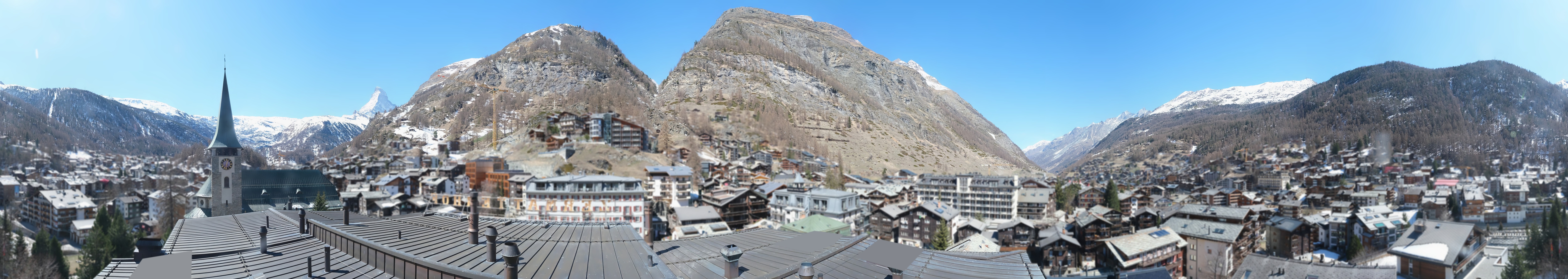 Archiv Foto Webcam Panorama Zermatterhof