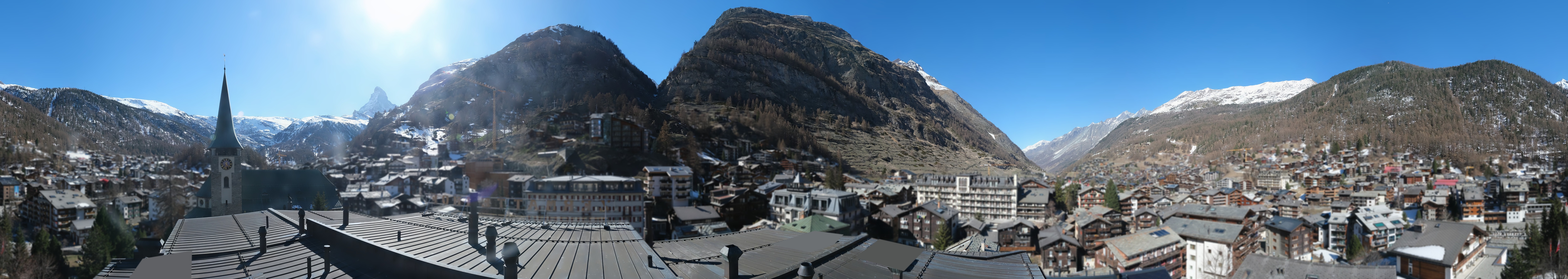 Archiv Foto Webcam Panorama Zermatterhof